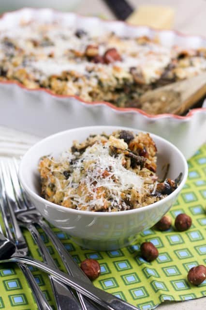 Baked Brown Rice Casserole | by Sonia! The Healthy Foodie