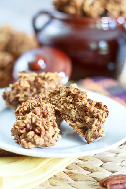 Completely Sugar Free / High Protein Pumpkin Oatmeal Cookies | by Sonia! The Healthy Foodie