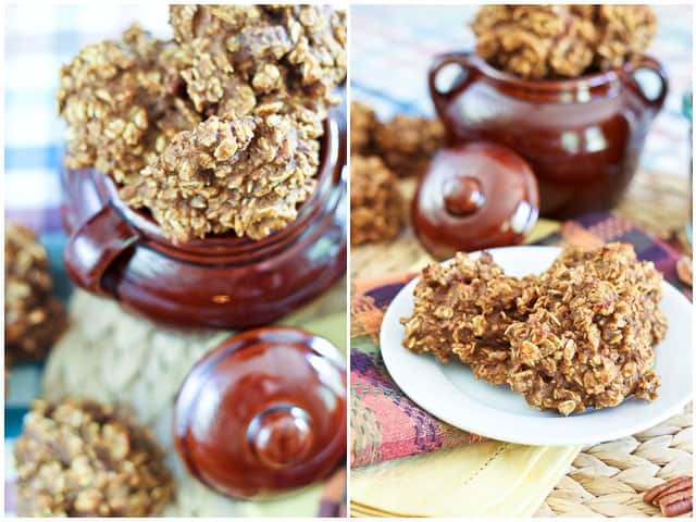Completely Sugar Free / High Protein Pumpkin Oatmeal Cookies | by Sonia! The Healthy Foodie