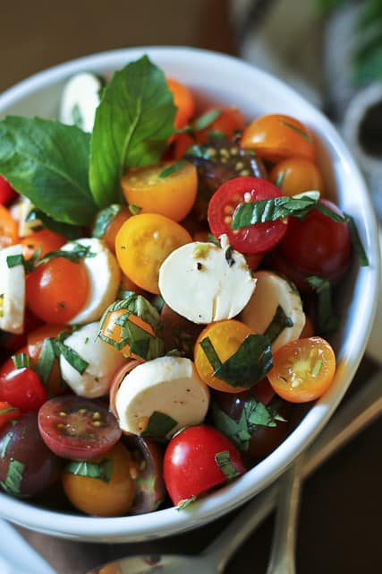 Quick Caprese Salad | by Sonia! The Healthy Foodie