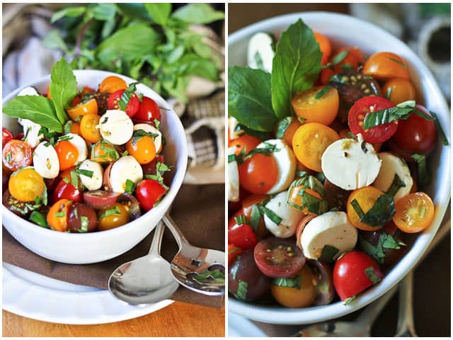 Quick Caprese Salad | by Sonia! The Healthy Foodie