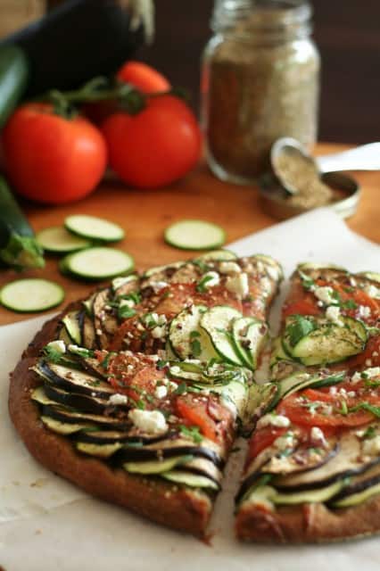 Ratatouille Pizza | by Sonia! The Healthy Foodie