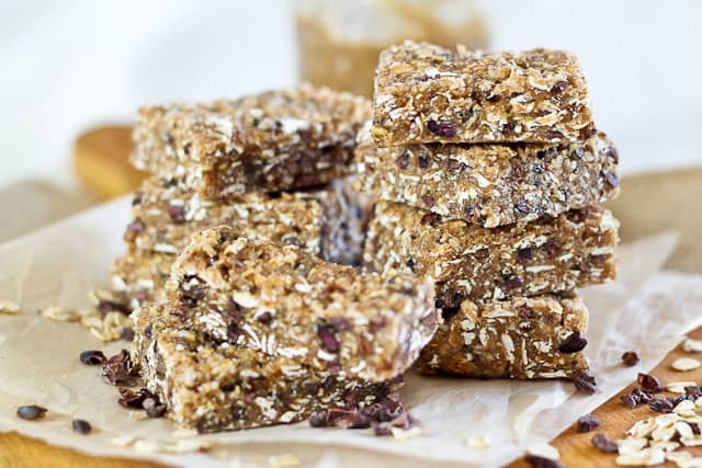 Totally Nuts Sticky Protein Bars | by Sonia! The Healthy Foodie
