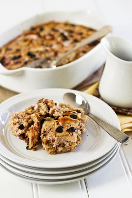 Banana Carob Baked Oatmeal | by Sonia! The Healthy Foodie