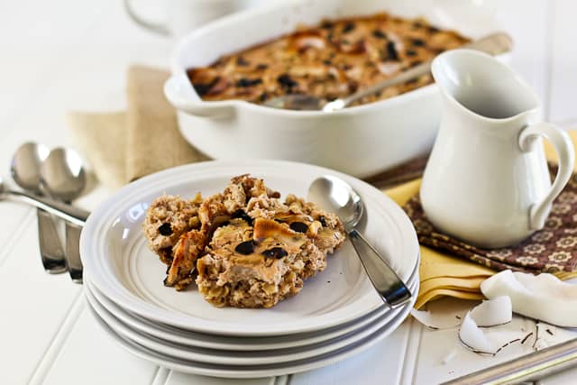 Banana Carob Baked Oatmeal | by Sonia! The Healthy Foodie