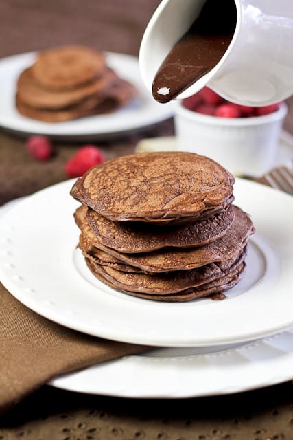 Best Darn Chocolate Pancakes Ever | by Sonia! The Healthy Foodie