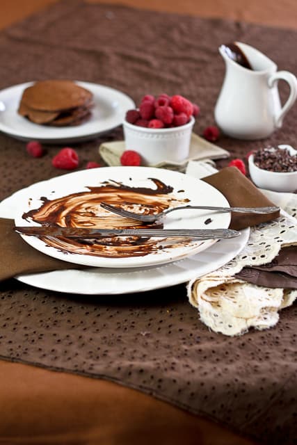 Best Darn Chocolate Pancakes Ever | by Sonia! The Healthy Foodie