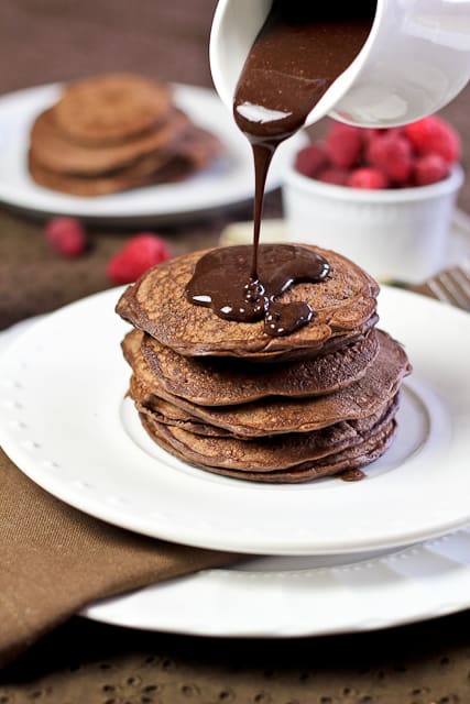 Best Darn Chocolate Pancakes Ever | by Sonia! The Healthy Foodie