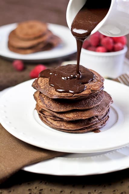 Best Darn Chocolate Pancakes Ever | by Sonia! The Healthy Foodie