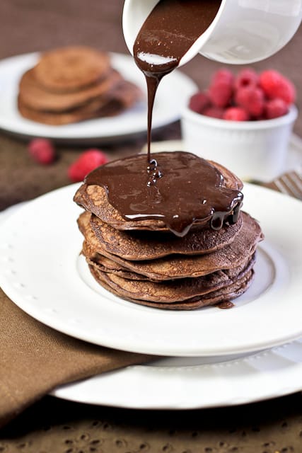 Best Darn Chocolate Pancakes Ever | by Sonia! The Healthy Foodie