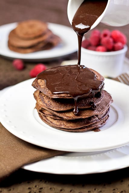 Best Darn Chocolate Pancakes Ever | by Sonia! The Healthy Foodie