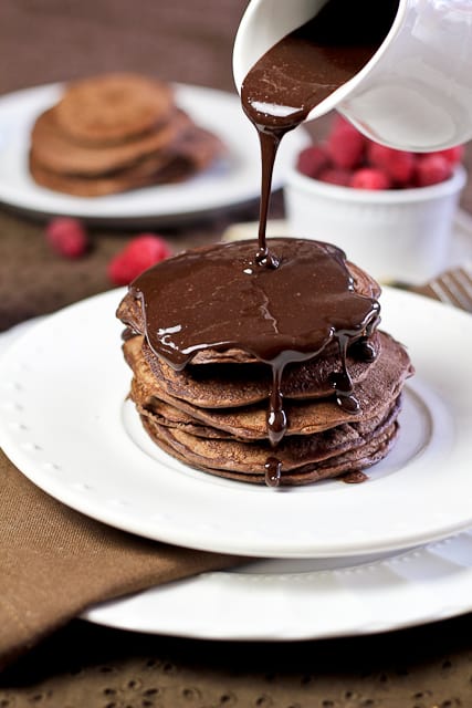 Best Darn Chocolate Pancakes Ever | by Sonia! The Healthy Foodie