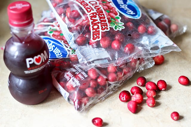 Cranberries and Pomegranate Juice | by Sonia! The Healthy Foodie