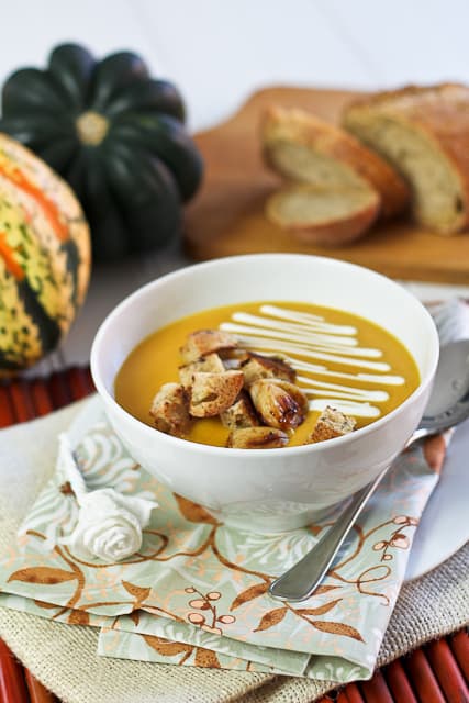 Roasted Squash and Bell Pepper Potage | by Sonia! The Healthy Foodie