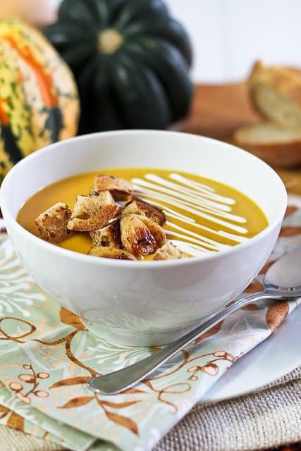 Roasted Squash and Bell Pepper Potage | by Sonia! The Healthy Foodie