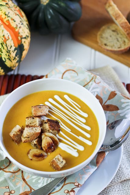 Roasted Squash and Bell Pepper Potage | by Sonia! The Healthy Foodie