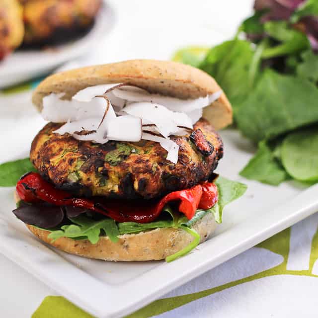 Tropical Chicken Burgers | by Sonia! The Healthy Foodie