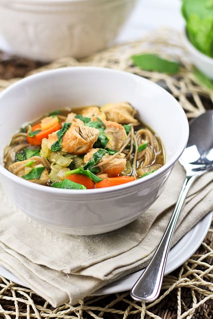 Turkey Soba Noodle Soup | by Sonia! The Healthy Foodie