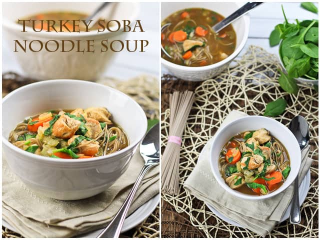 Turkey Soba Noodle Soup | by Sonia! The Healthy Foodie