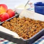 Healthy Spicy Apple Pumpkin Crumble Squares | by Sonia! The Healthy Foodie