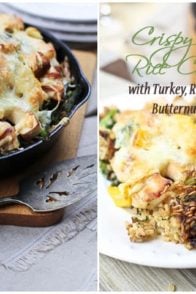Crispy Cheesy Baked Rice Casserole | by Sonia! The Healthy Foodie