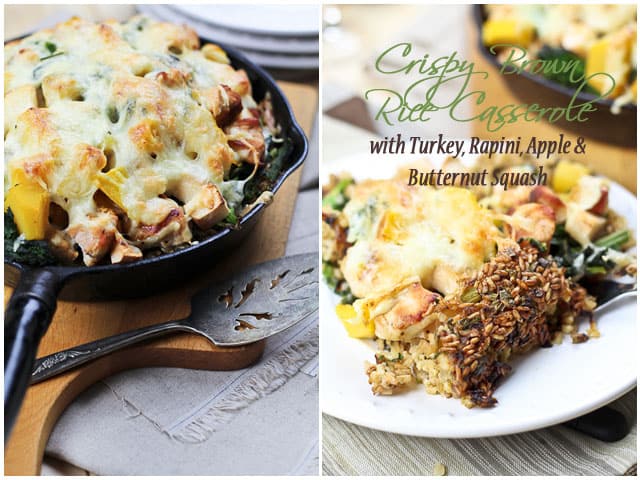 Crispy Cheesy Baked Rice Casserole | by Sonia! The Healthy Foodie