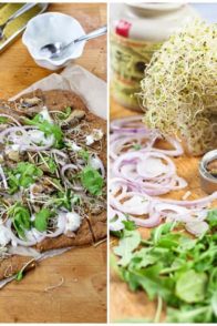 Smoked Herring and Yogurt Pizza | by Sonia! The Healthy Foodie