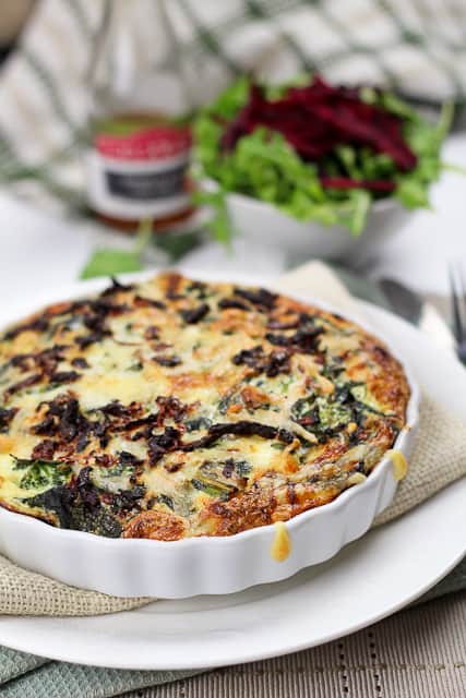 Squash and Rapini Frittata | by Sonia! The Healthy Foodie