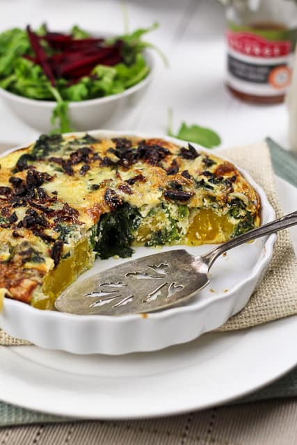 Squash and Rapini Frittata | by Sonia! The Healthy Foodie