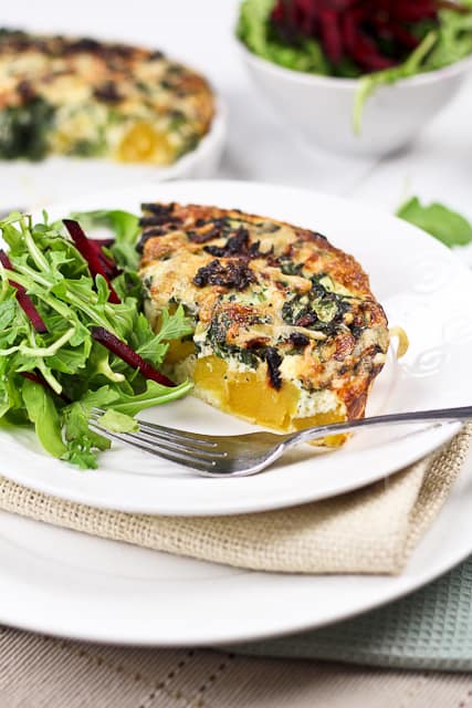 Squash and Rapini Frittata | by Sonia! The Healthy Foodie