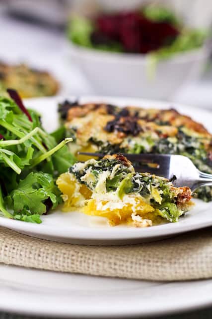 Squash and Rapini Frittata | by Sonia! The Healthy Foodie