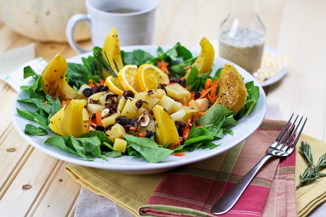 Acorn Squash and Rutabaga Salad | by Sonia! The Healthy Foodie