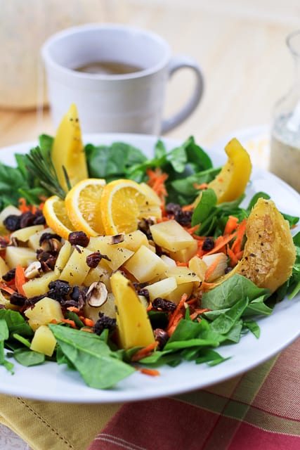 Acorn Squash and Rutabaga Salad | by Sonia! The Healthy Foodie