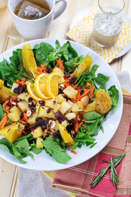 Acorn Squash and Rutabaga Salad | by Sonia! The Healthy Foodie