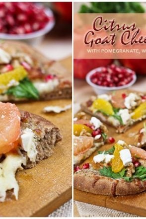 Citrus Chicken and Goat Cheese Pizza | by Sonia! The Healthy Foodie