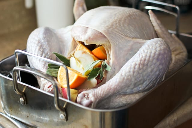 Roasted Turkey in Light Orange Apple Brine by Sonia|! The Healthy Foodie