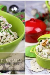 Warm Smashed Potato Salad | by Sonia! The Healthy Foodie