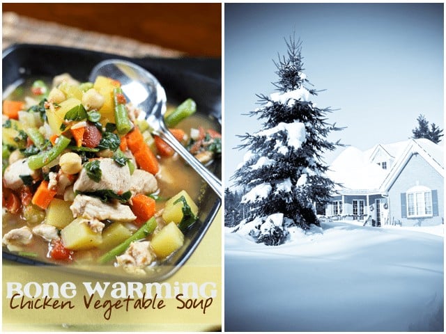Bone Warming Chicken Vegetable Soup | by Sonia! The Healthy Foodie
