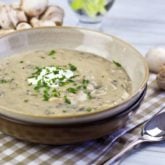 Cream of Mushroom and Wild Rice Soup | by Sonia! The Healthy Foodie