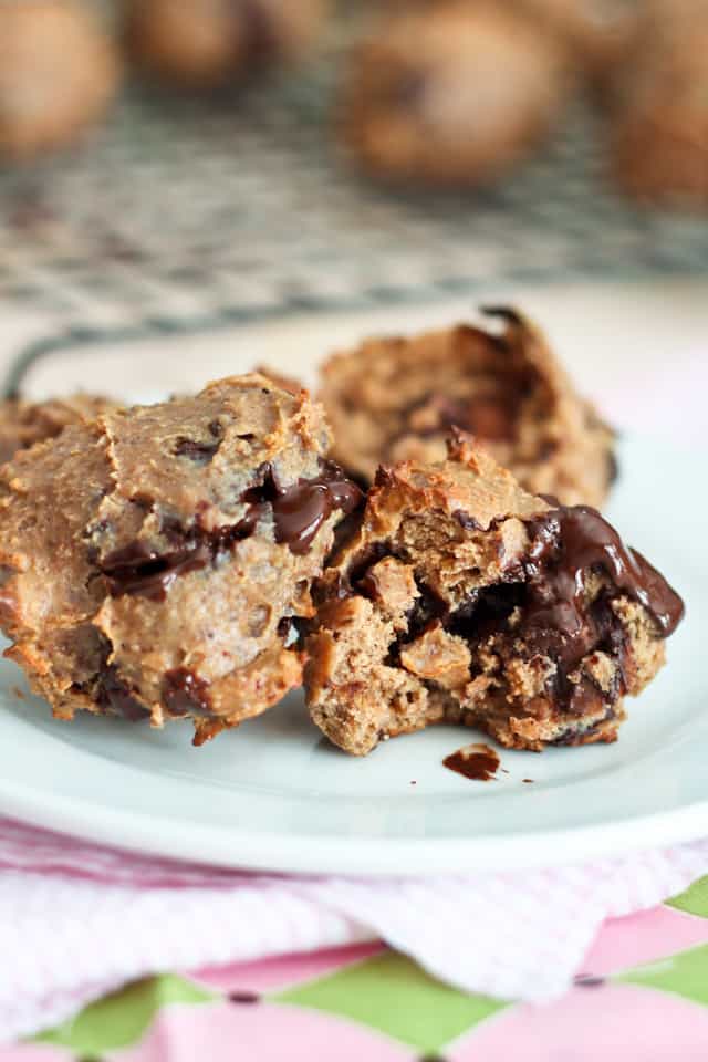 Grain Free Hazelnut Butter Chocolate Chunk Cookies | by Sonia! The Healthy Foodie