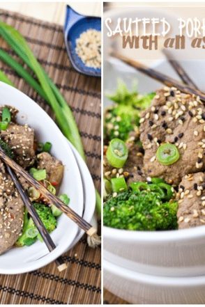 Sauteed Pork Tenderloin with an Asian Flare | by Sonia! The Healthy Foodie