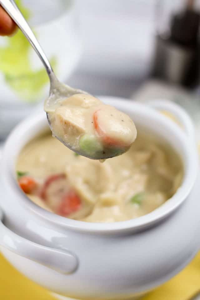 Creamy Chicken and Vegetable Soup | by Sonia! The Healthy Foodie