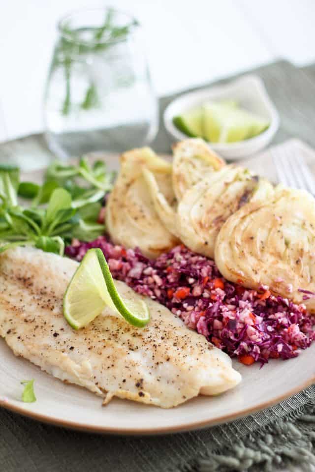 Fish Fillet and Braised Fennel | by Sonia! The Healthy Foodie