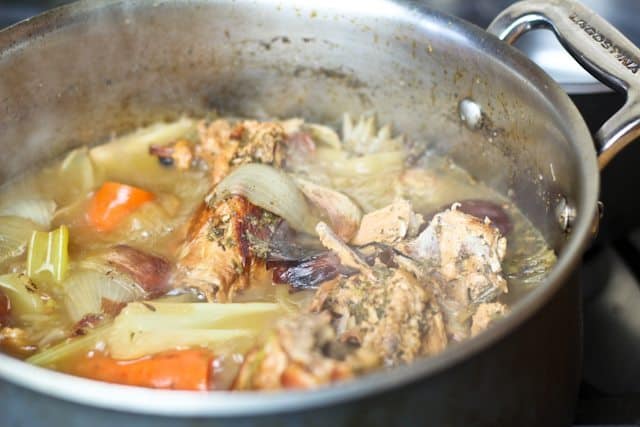 Make your own Low Fat Chicken Stock | by Sonia ! The Healthy Foodie