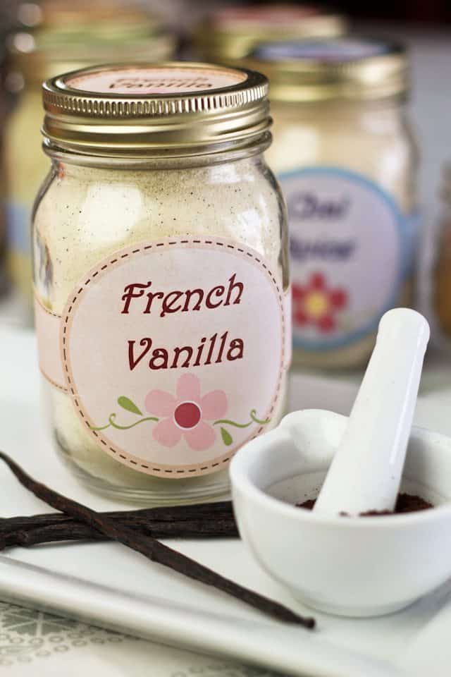 Vanilla Protein Shake Mix in a Jar