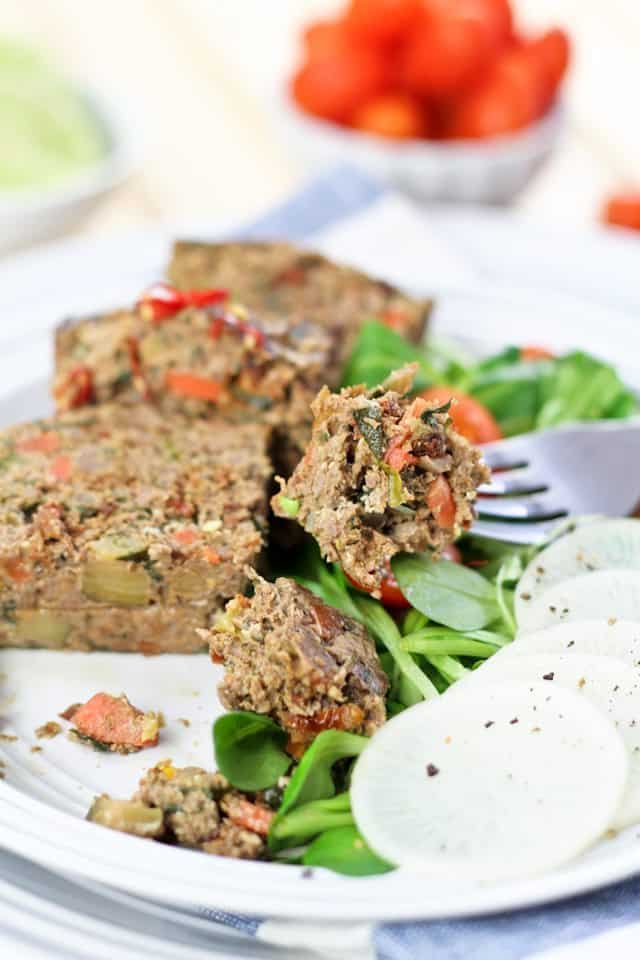 Vegetable Overload Individual Meatloaves | by Sonia! The Healthy Foodie