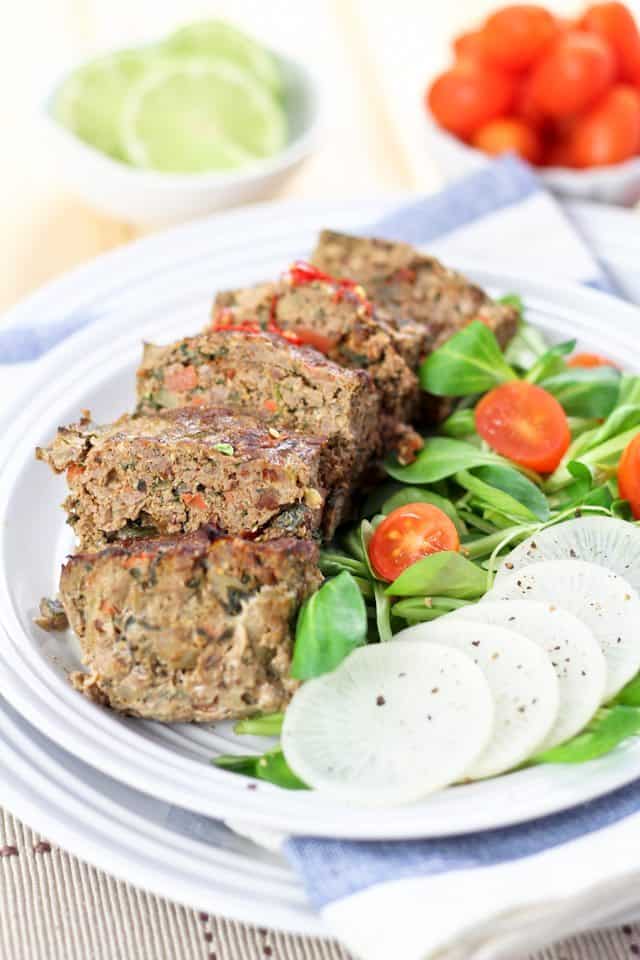 Vegetable Overload Individual Meatloaves | by Sonia! The Healthy Foodie
