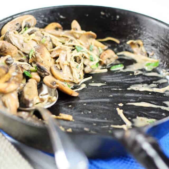Quick and Healthy Mushroom Ragout