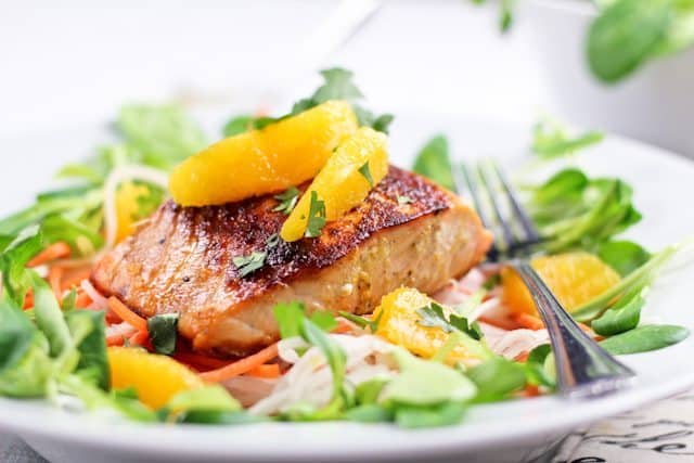 Orange Ginger Salmon Fillet | by Sonia! The Healthy Foodie