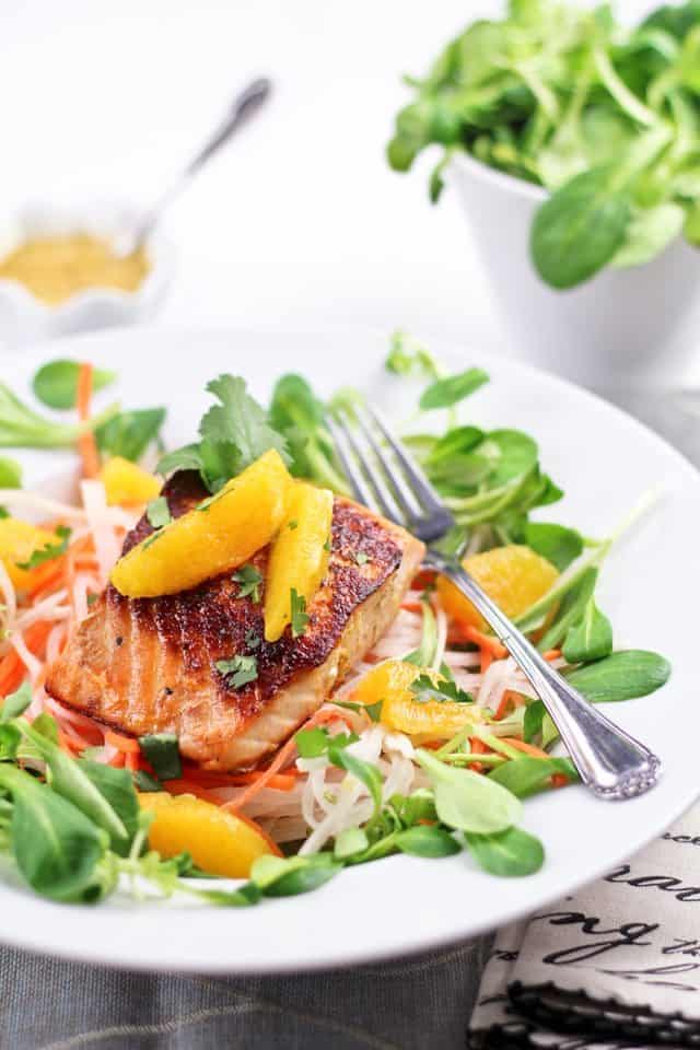 Orange Ginger Salmon Fillet | by Sonia! The Healthy Foodie